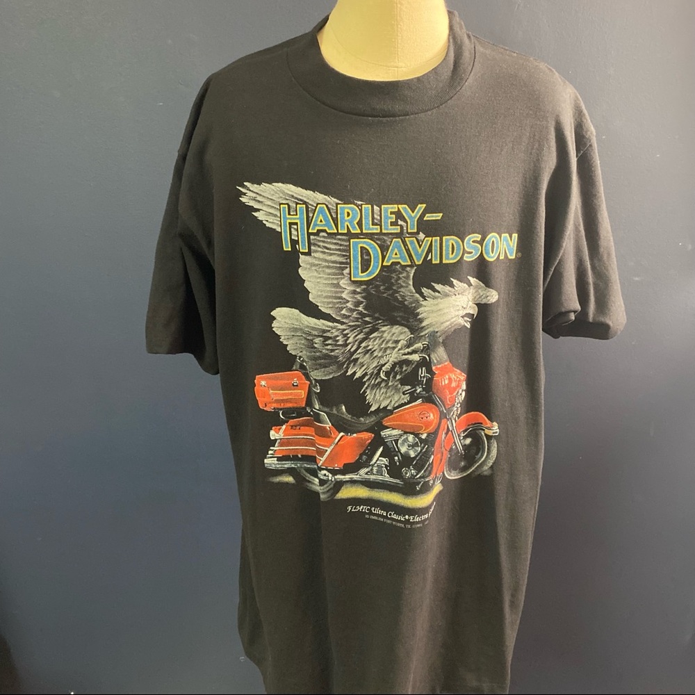 Harley Davidson 3D emblem T-shirt XL